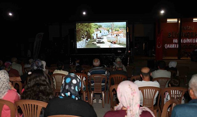 Çameli'nde sinema ve türkü dolu yaz akşamı