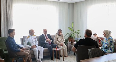 Çanakkale Valisi Toraman'dan 15 Temmuz yıl dönümünde anlamlı ziyaret