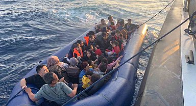 Çanakkale'de 38 kaçak göçmen yakalandı