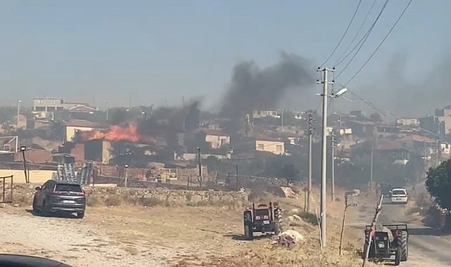 Çanakkale'de çıkan orman yangınında tedbiren iki köy boşaltıldı