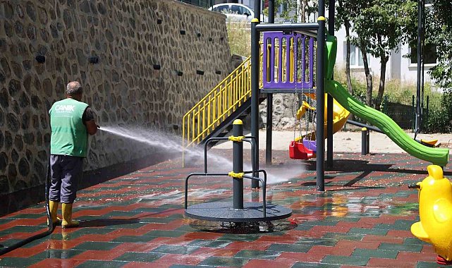 Canik'te temizlik seferberliği