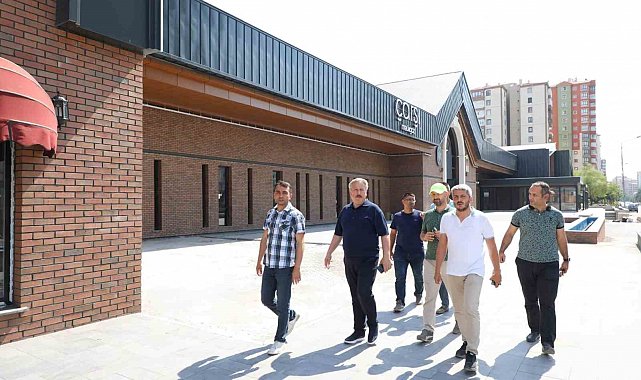 Çarşı Melikgazi çevre düzenlemesinde son aşamaya gelindi