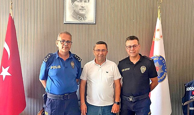 Çeşme Emniyet Müdürü İsmail Kenar görevi devraldı