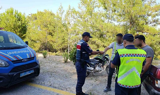 Çine'de jandarmadan sulak ve ormanlık alanlara sıkı denetim