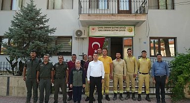 Çivril Kaymakamı Fatih Cıdıroğlu'ndan orman şefliklerine anlamlı ziyaret