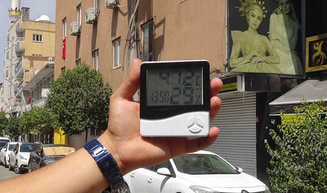 Cizre'de termometre 47 dereceyi gösterdi