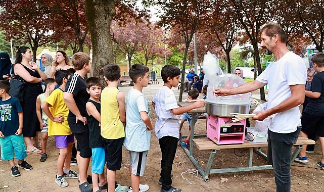 Çocuklara yaz eğlencesi