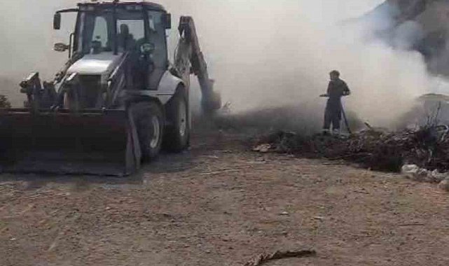 Çocukların oyunu sonrası çıkan yangın paniğe sebep oldu