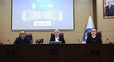 Çorum Belediyesi'ne araç ve iş makinesi filosu için 15 milyon TL'lik destek