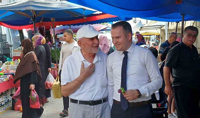 Cumayeri Kaymakamı vatandaşlara veda etti