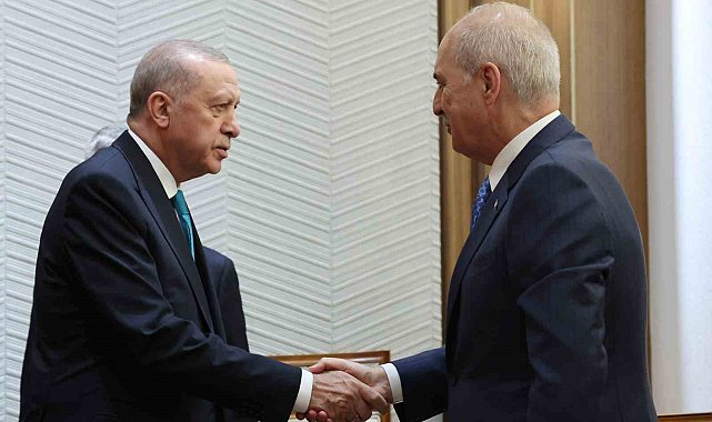 Cumhurbaşkanı Erdoğan, Irak Temsilciler Meclisi Başkanı Meşhedani'yi kabul etti