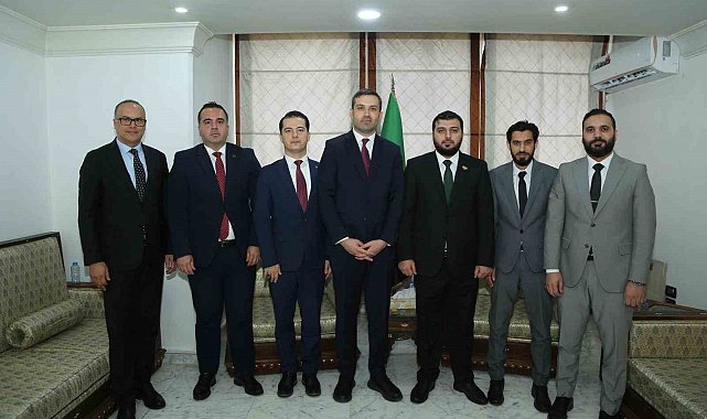 Cumhurbaşkanlığı İletişim Başkanlığı Heyeti, Suriye Enformasyon Bakanlığını ziyaret etti