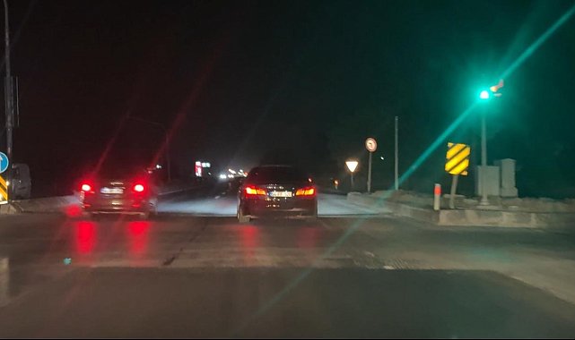 D-100'de tehlikeli yarış