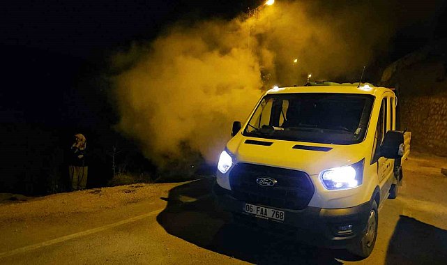Darende'de haşereyle mücadele sürüyor