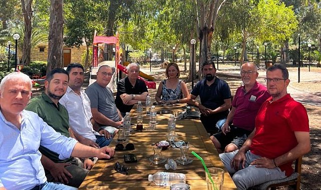 Datça'da meclis üyeleri basın mensupları ile buluştu