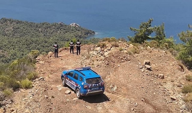 Datça'da orman yangınlarına karşı 724 nöbet