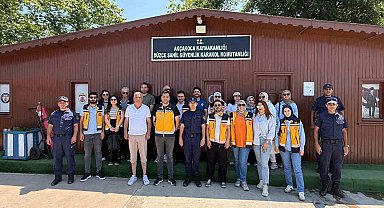 Denizden tıbbi tahliye eğitimi verildi