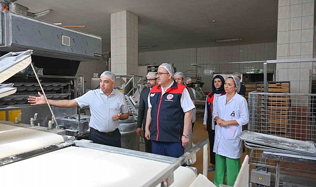 Denizli'de ekmek fırınlarında denetim yapıldı