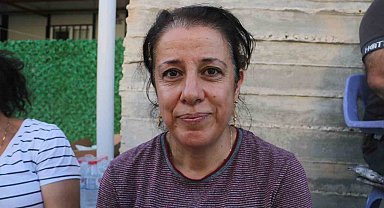 Depremde evi yıkılmıştı, alevler yuvasına metreler kala kontrol altına alınınca buruk mutluluk yaşadı