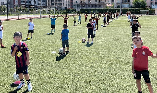 Develi'de Yaz Spor Okulları'na yoğun katılım