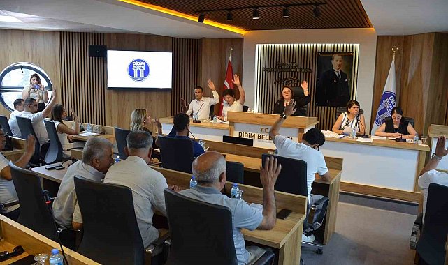 Didim Belediye Meclisi toplantısı yapıldı