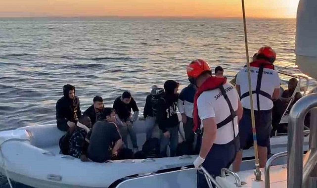 Didim'de 21 düzensiz göçmen kurtarıldı
