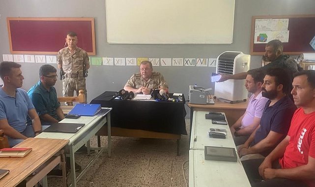 Diyarbakır İl Jandarma Komutanlığında görev değişimi