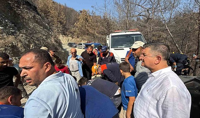 Dörtyol'da uçurumdan düşen şahıs yaralandı