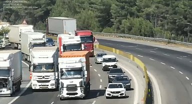 Dronlu trafik uygulamasında 730 bin 944 lira cezai işlem uygulandı