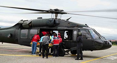 Düşen uçakta hayatını kaybeden pilotun cenazesi Erzurum'a getirildi