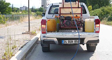 Düzce'de 64 mahallede ilaçlama çalışmaları sürüyor