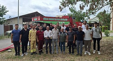 Düzce'de yeni yangın işçileri ve operatörlere eğitim