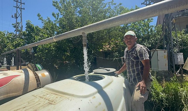 Eğirdir'de elma üreticilerinin su sıkıntısı