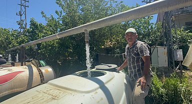 Eğirdir'de elma üreticilerinin su sıkıntısı