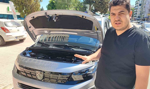 Ekspere götürdü şok oldu: Sıfır aldığı Peugeot panelvan boyalı ve 'Sök-tak' çıktı