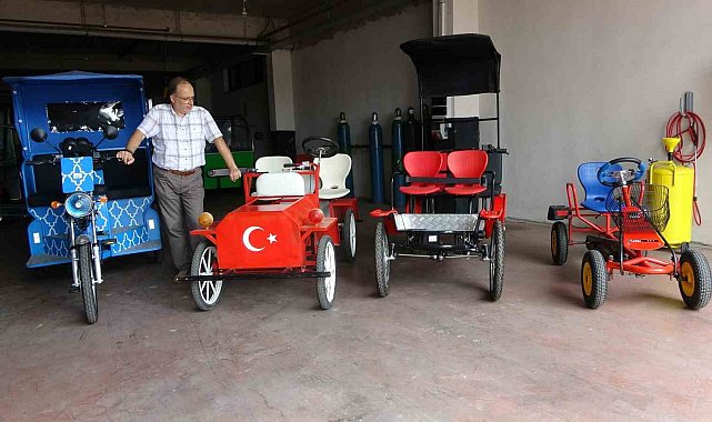 El emeğiyle üretilen yerli mikrobolite ulaşım araçları, 20'den fazla ülkeye ihraç ediliyor
