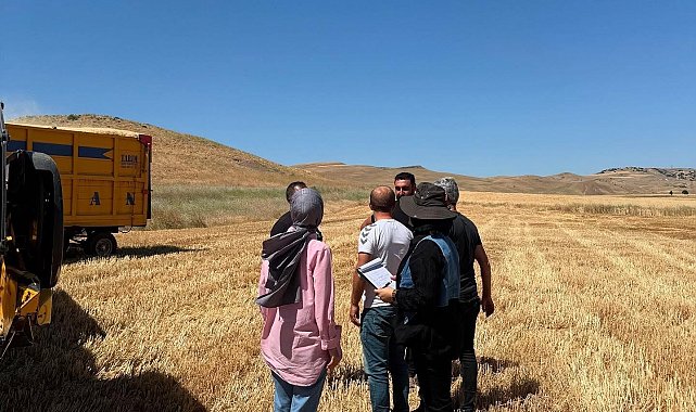 Elazığ'da hasat ve biçerdöver denetimleri sürüyor