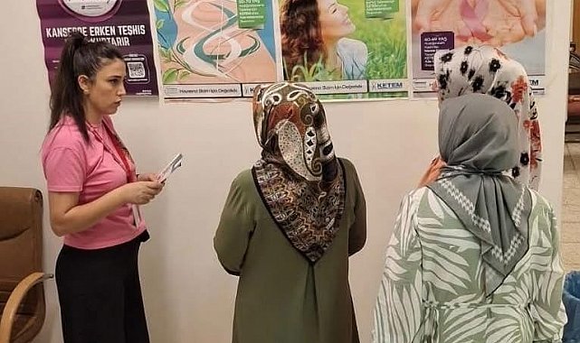 Elazığ'da kanser taraması hakkında bilgilendirme yapıldı