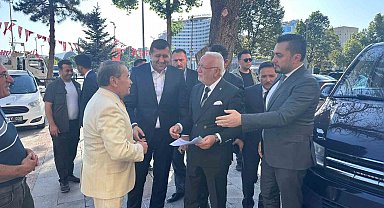 Elitaş, Ersoy ile birlikte valiliği ziyaret etti