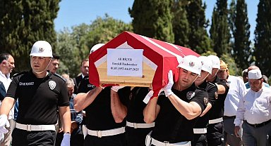 Emekli Emniyet Müdürü Biçer son yolculuğuna resmi törenle uğurlandı