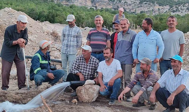 Emekli olup döndüğü memleketinin su sıkıntısını çözdü