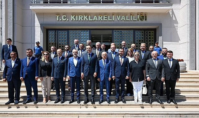 Enerji ve Tabii Kaynaklar Bakanı Bayraktar'dan Kırklareli'ne ziyaret