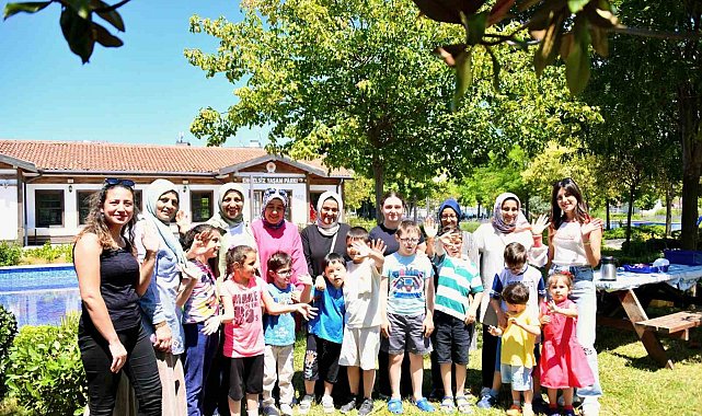 Engelsiz Yaşam Parkı'nda özel çocuklara yaz atölyesi desteği