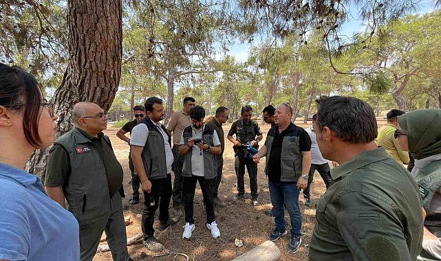 Erdemli Orman İşletmesinde 'Yenilikçi Barkod Sistemi Eğitimi' verildi