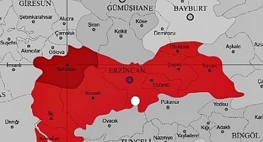 Erzincan'da 2.5 büyüklüğünde deprem