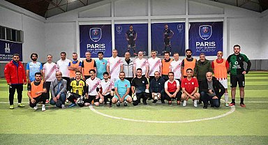 Erzurum protokolü ve medya mensupları "Sağlıklı yaşam için" sahaya çıktı