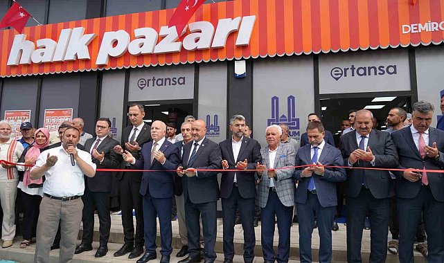 Erzurum'da halk pazarlarının 5'incisi açıldı