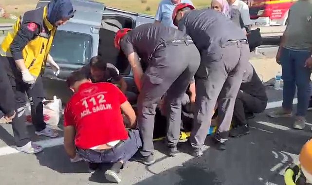 Erzurum'da trafik kazası: 4 yaralı