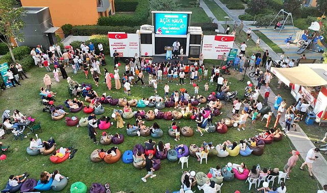 Esenyurt'ta Açık Hava Etkinliklerinin ikincisi Hep İstanbul Sitesi'nde gerçekleşti