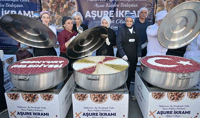 Esenyurt'ta aşure bereketi: 17 bin kişiye aşure ikram edildi